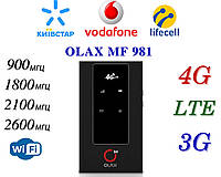 Універсальний 4G модем/роутер USB WI-FI 3G/4G LTE Olax MF981- Києвстар, Vodafone, Lecell з з антеним роз'ємом