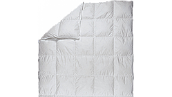 Якісна, тепла, пухова, ковдра в батисті 220 х 200