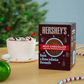 Гарячий шоколад Hershey's Milk Chocolate with Marshmallows Hot Chocolate Bomb 35g