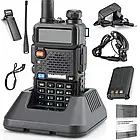 Рація Baofeng UV-5R до 5 км + Подарунок Акумулятор на 3800 mAh / Тактична рація / Військова радіостанція, фото 8