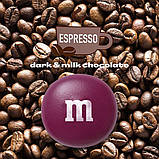 Драже M&M's Milk & Dark Chocolate Espresso Christmas Candy 210 g, фото 4