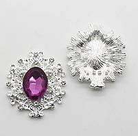 30*32 мм срібна оправа