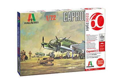 Caproni Ca. 313/314. Збірна модель літака у масштабі 1/72. ITALERI 106, фото 1