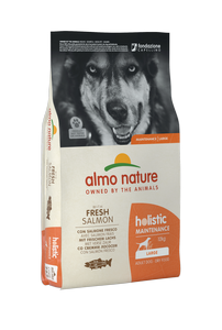 Сухий корм для дорослих собак великих порід Almo Nature (Альмо Натюр) Holistic зі свіжим лососем 12 кг
