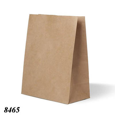 Пакет паперовий бурий 22х29х12 см (50шт)
