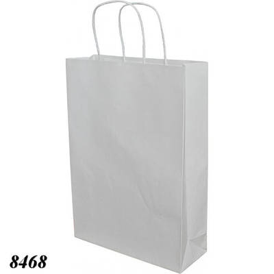 Крафтовий пакет Весільний 19х28х12 см з ручкою (25шт)