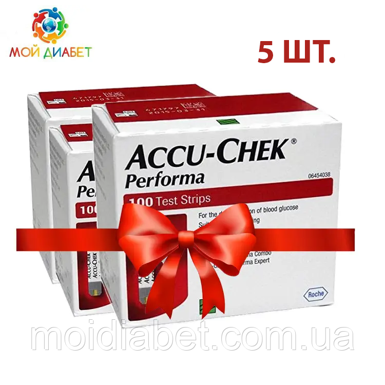 Тест-смужки Accu-Chek Performa 100 шт. 5 упаковок