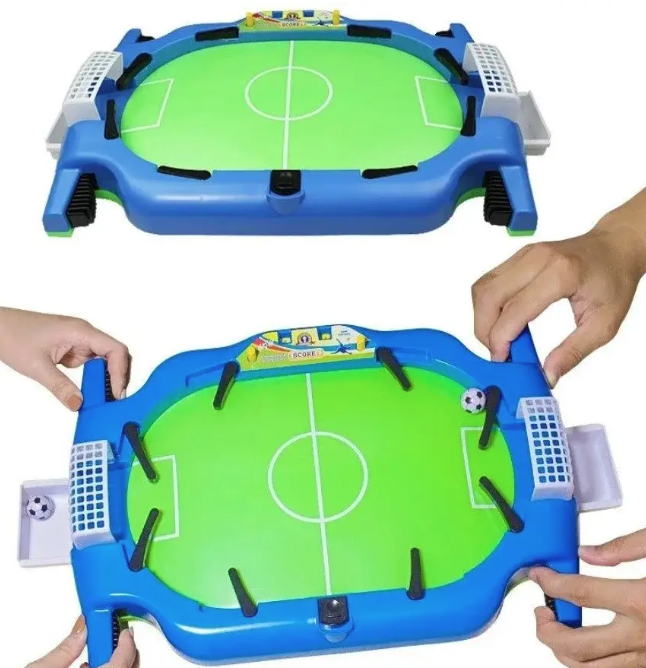 Детский настольный футбол отличный подарок на НГ, мини-футбол с функцией флиппер для ребенка, GP16 - фото 5 - id-p1725438864