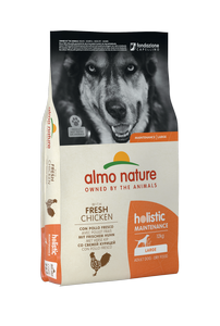 Сухий корм для дорослих собак великих порід Almo Nature (Альмо Натюр) Holistic зі свіжою куркою 12 кг