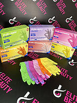 Рожеві рукавички з нітрилу XS, 100 шт./пач., фото 4