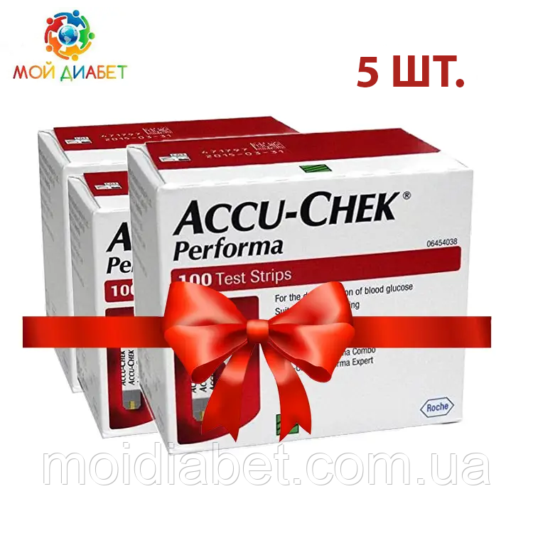 Тест-смужки Accu-Chek Performa/500 штук (по 100 шт.)