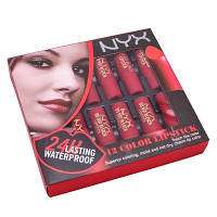 Набор помад для губ NYX Matte Lipstick 12 в 1