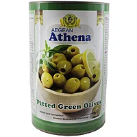 Оливки зелены без кісточки ж / б 4.300 кг Athena Єгипет