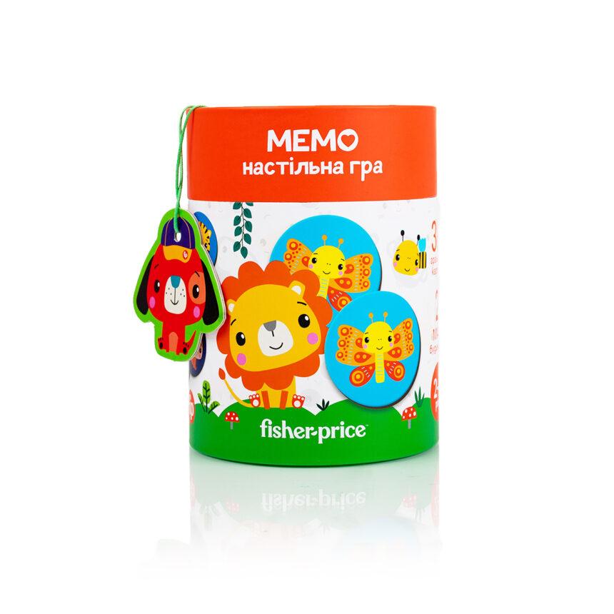 Інтелектуальна сімейна настільна гра Мемо Vladi Toys для розвитку пам'яті й уваги подарунок малюкам в тубусі