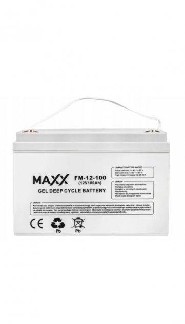 Гелевий аккумулятор Maxx 12-ФМ-100 ємністю 100 Ач