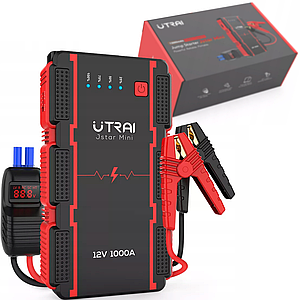 Автономний пусковий пристрій UTRAI Jstar MINI Jump Starter піковий струм запуску 1000A / 13000 mAh