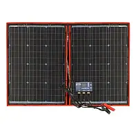 Сонячна батарея з контролером і USB портативна складана легка на 100 ват похідна нявектостанція
