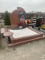 Гранитный памятник из натурального камня (Образец 5678) 2