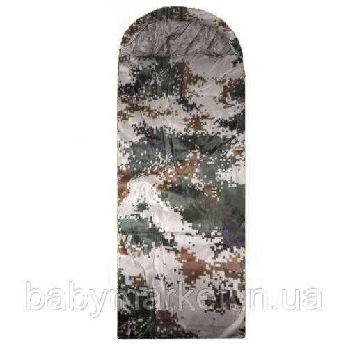 Спальний мішок Stenson R17788 (pixel/khaki)