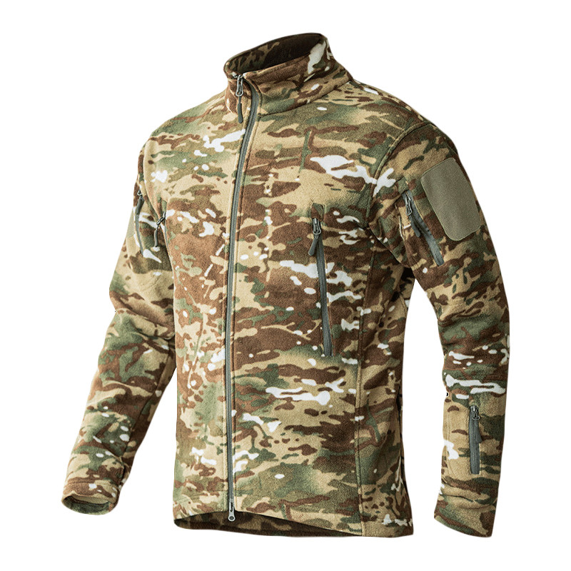 Тактична флісова кофта S.archon HSD06 Camouflage CP L чоловіча толстовка 25 шт.