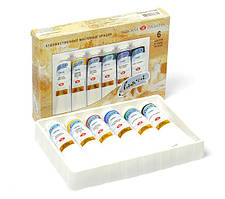 Фарби олійні "Ladoga" 6кол. 46мл /350382/ туба к/к, шт