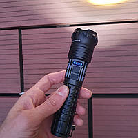 Прочный тактический яркий фонарь с боковым светом BL-A95, мощный металлический карманный фонарик, GN1