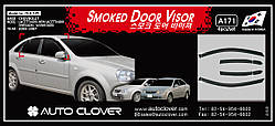 Вітровики, дефлектори вікон Chevrolet Lacetti Sed. 2002-2013 (AutoClover/Корея)