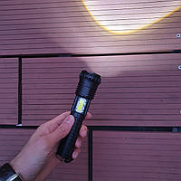 Прочный тактический яркий фонарь с боковым светом BL-A95, мощный металлический карманный фонарик, GN10