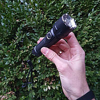 Мощный легкий яркий карманный фонарик с зумом YT213, маленький тактический фонарь на аккумуляторе, GN19
