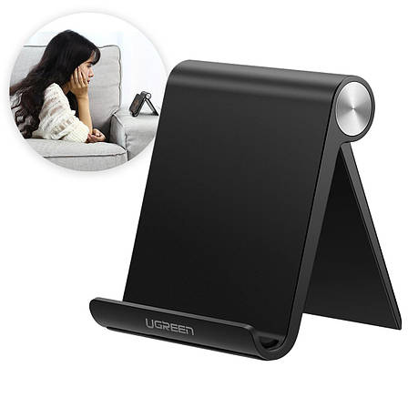 Тримач-підставка для смартфона UGREEN LP106 Multi-Angle Adjustable Чорний (LP106B), фото 1