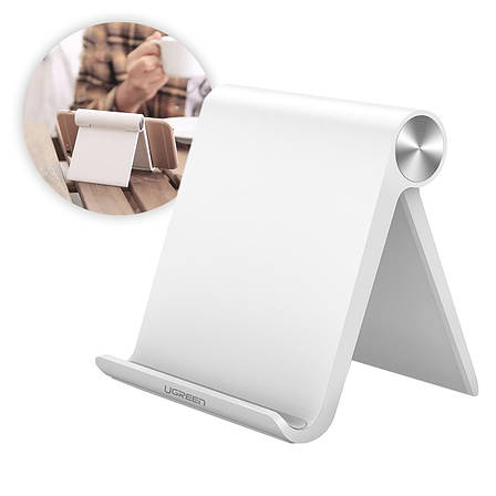 Тримач-підставка для смартфона UGREEN LP106 Multi-Angle Adjustable Білий (LP106W), фото 1