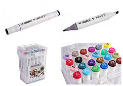 Набір скетч маркерів "Josef Otten" DSCN0228-24 24кол "M&S".,спирт.осн, трехгран.корп, пласт.уп,, шт