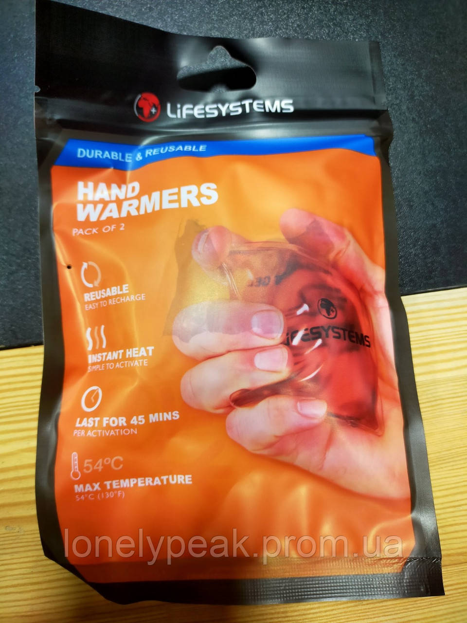 Грілка для рук багаторазова Lifesystems Reusable Hand Warmer, ціна 396