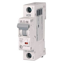 Автоматичний вимикач 1Р, HL-C6-1 / Модульний автоматичний вимикач / На DIN- рейку / Eaton (Moeller), фото 2