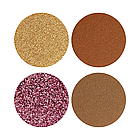 Тіні для повік DoDo Girl Naturals 24 кольори, № A Золотисті Бежеві Темно-коричневі, фото 7