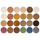 Тіні для повік DoDo Girl Naturals 24 кольори, № A Золотисті Бежеві Темно-коричневі, фото 3