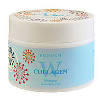 Освітлювальний крем для обличчя з морським колагеном Enough W Collagen whitening premium Cream