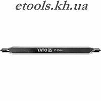 Різець d8 мм двосторонній 120 мм для плиткорізу Yato YT-37404