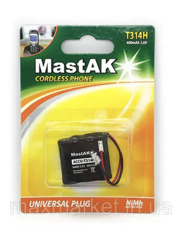 Акумулятор тел. Mastak T-314 3.6V 400mAh