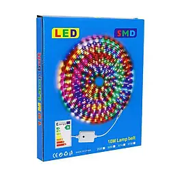 Світлодіодна стрічка 10M RGB Strip Belt 220 V