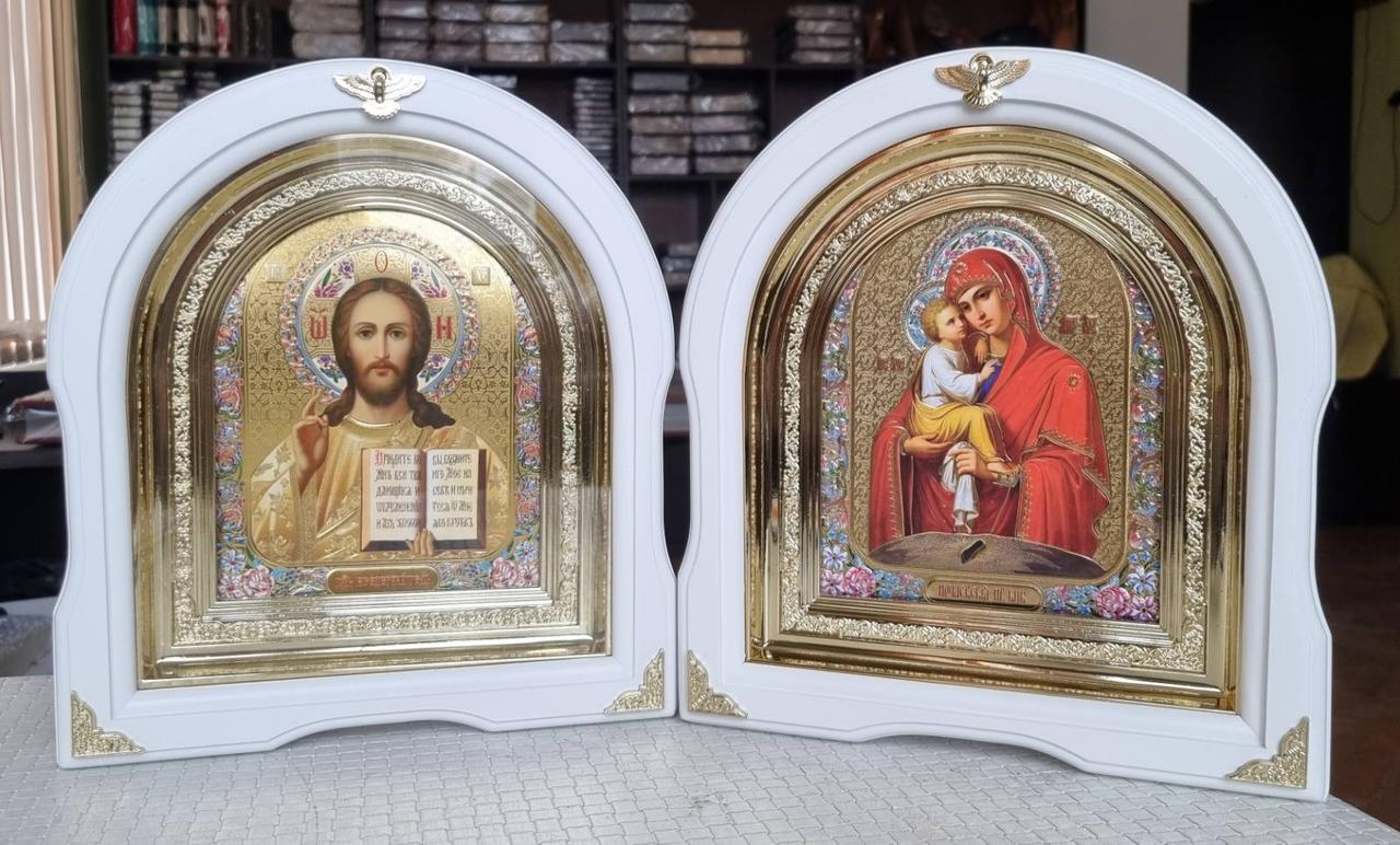 Иконы "Венчальная Пара" на Свадьбу 26*29см Арка — Купить Недорого на ...