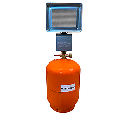 Комплект газовий балон 12 літрів + Пальник 1500 ват Туреччина