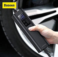 Baseus Black BS-CG003 Автомобільний Компресор (насос) 30л/хвилину 12V 10bar/10кг 3 метра кабеля