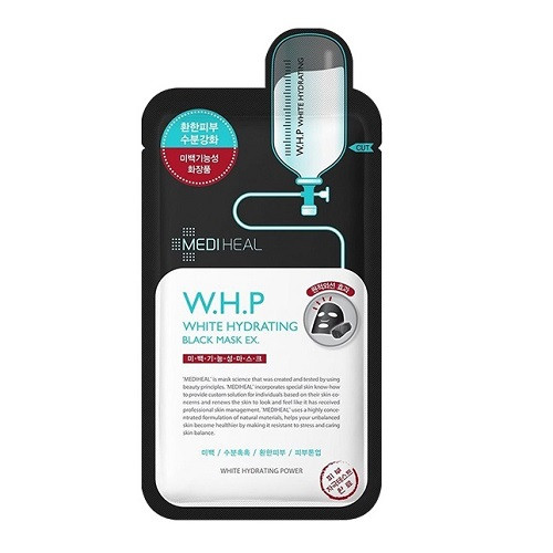 Mediheal W.H.P White Hydrating Black Mask EX Зволожувальна тканинна маска