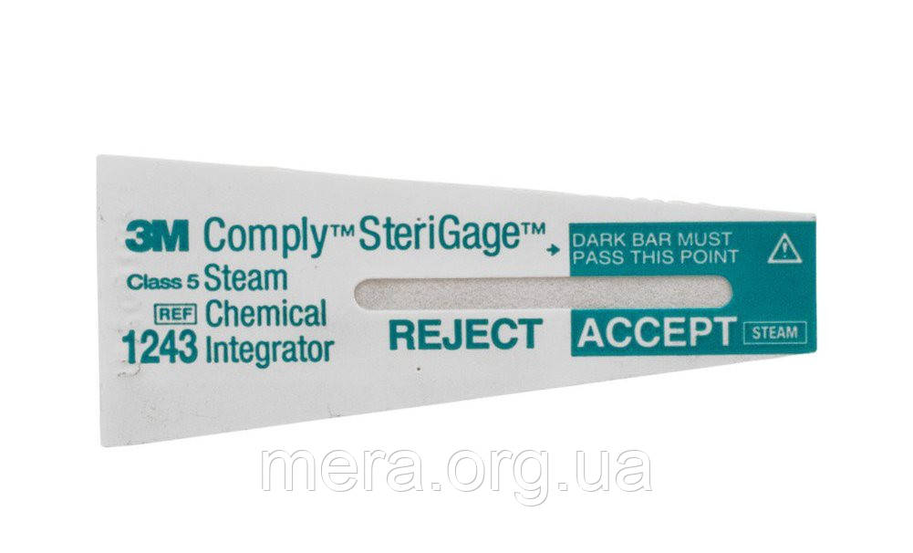 Індикатор-інтегратор для парової стерилізації 3M Comply 1243B