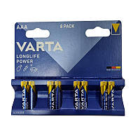 Батарейка LR03 Varta LongLife Power ,1шт (блистер по 8шт) AAA