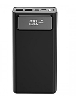 Внешний аккумулятор (Power Bank) XO PR123 30000 mAh (черный)