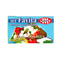 Сир Фета Favita Mlekovita 18% жирності, 270 г. (Польша)