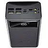 Повербанк, Power Bank XO PR125 50000 mAh, портативна батарея з ліхтариком, фото 7