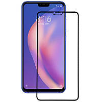 Захисне скло 2.5D CP+ (full glue) для Xiaomi Mi 8 Lite / Mi 8 Youth (Mi 8X) Черный